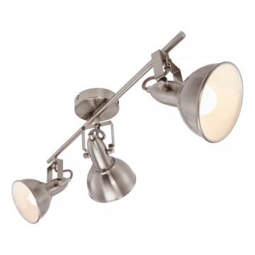 Bodové svítidlo 3xE14/40W/230V matný chrom