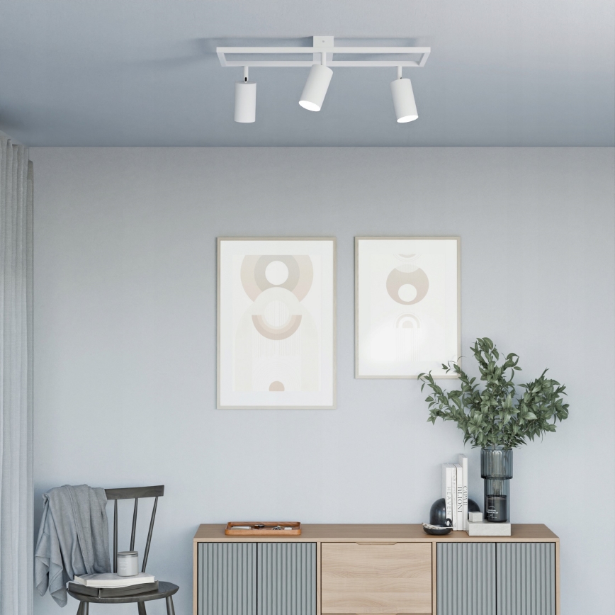 Bodové svítidlo 3xGU10/30W/230V bílá