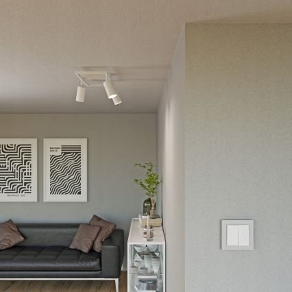 Bodové svítidlo 3xGU10/30W/230V bílá