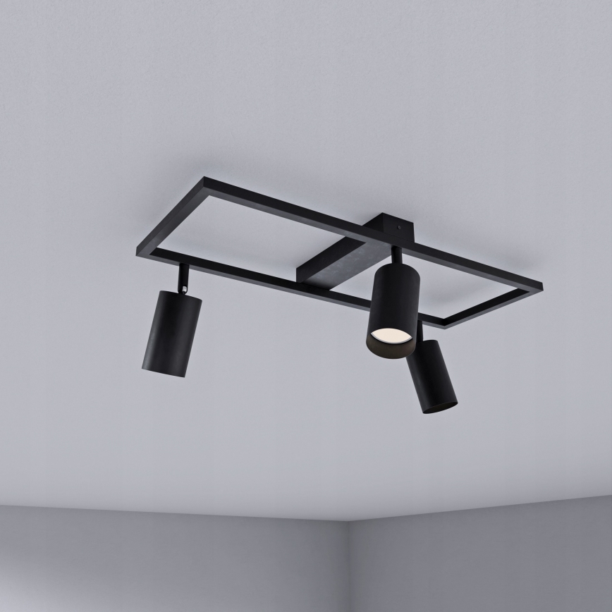 Bodové svítidlo 3xGU10/30W/230V černá