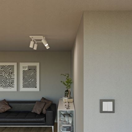 Bodové svítidlo 4xGU10/30W/230V bílá