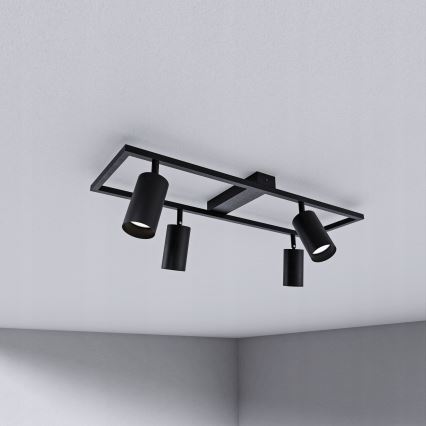 Bodové svítidlo 4xGU10/30W/230V černá