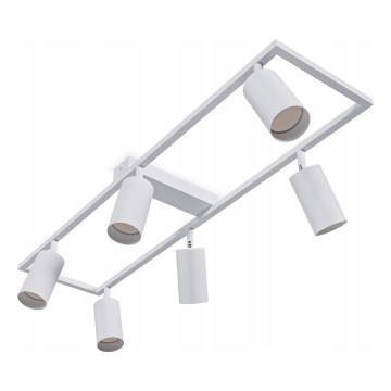 Bodové svítidlo 6xGU10/30W/230V bílá