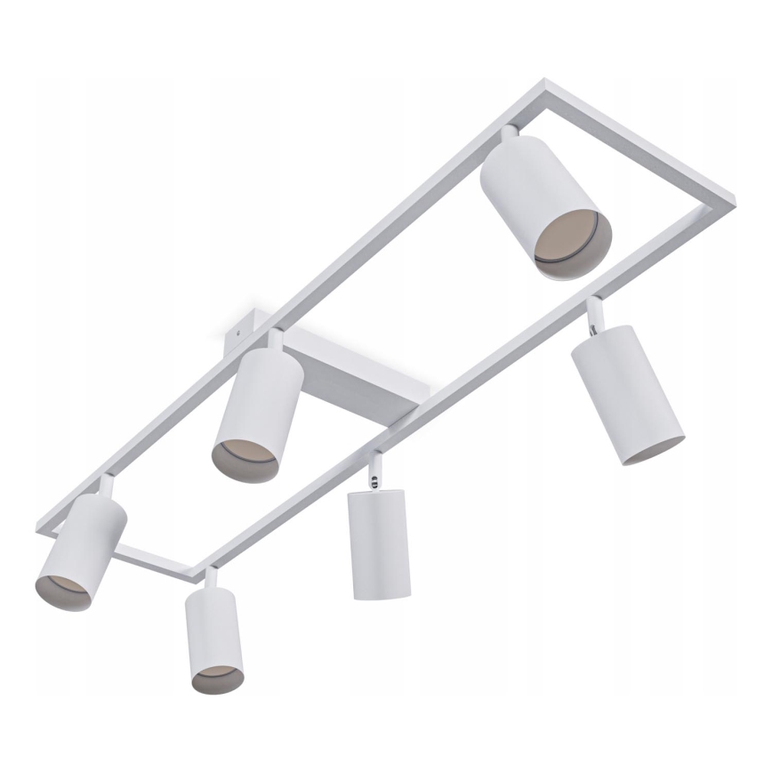 Bodové svítidlo 6xGU10/30W/230V bílá