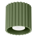Bodové svítidlo AURA 1xGU10/10W/230V 10 cm zelená