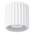 Bodové svítidlo AURA 1xGU10/10W/230V pr. 10 cm bílá