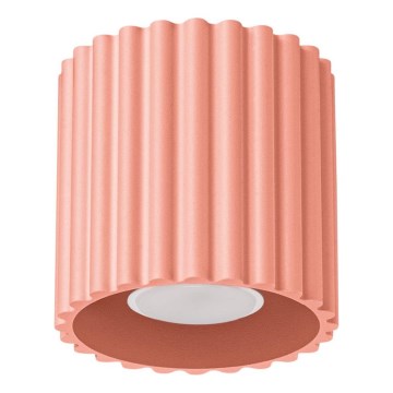 Bodové svítidlo AURA 1xGU10/10W/230V pr. 10 cm růžová