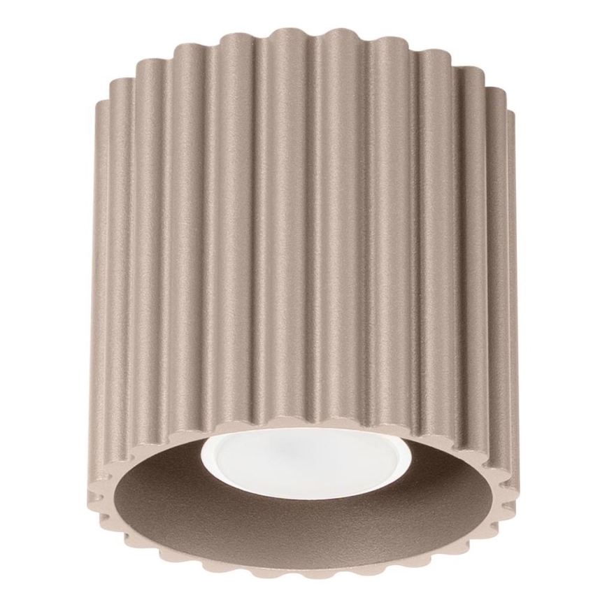 Bodové svítidlo AURA 1xGU10/10W/230V pr. 10 cm taupe