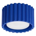 Bodové svítidlo AURA 1xGX53/10W/230V pr. 10 cm modrá