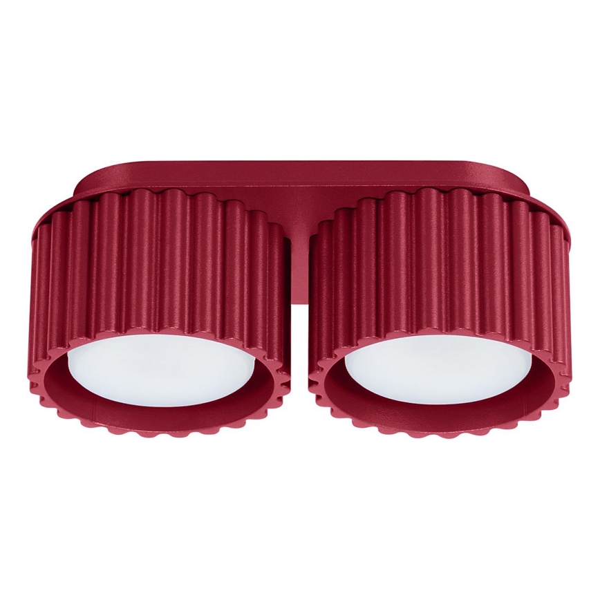 Bodové svítidlo AURA 2xGX53/10W/230V červená