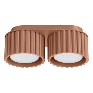 Bodové svítidlo AURA 2xGX53/10W/230V hnědá