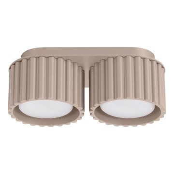Bodové svítidlo AURA 2xGX53/10W/230V taupe