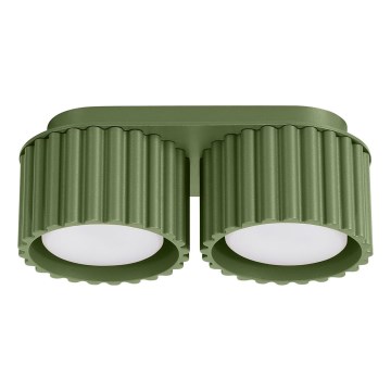 Bodové svítidlo AURA 2xGX53/10W/230V zelená