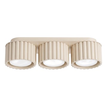 Bodové svítidlo AURA 3xGX53/10W/230V krémová