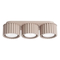 Bodové svítidlo AURA 3xGX53/10W/230V taupe
