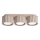 Bodové svítidlo AURA 3xGX53/10W/230V taupe