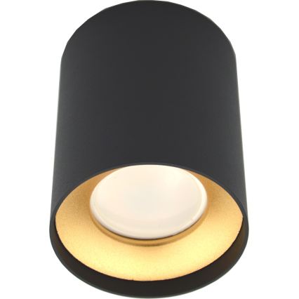 Bodové svítidlo CYRO 1xGU10/30W/230V černá/zlatá