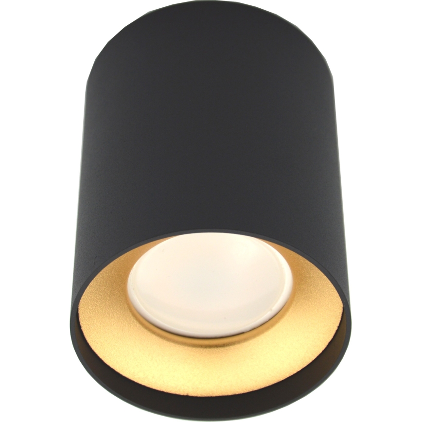 Bodové svítidlo CYRO 1xGU10/30W/230V černá/zlatá