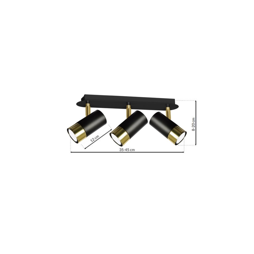 Bodové svítidlo DANI 3xGU10/8W/230V