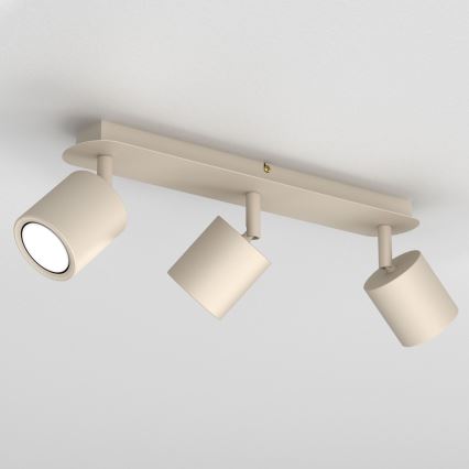 Bodové svítidlo DEMIA 3xGU10/8W/230V béžová
