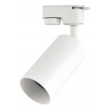 Bodové svítidlo do 1-fázového lištového systému 1xGU10/10W/230V bílá