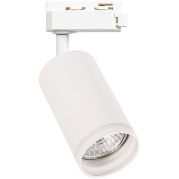 Bodové svítidlo do 1-fázového lištového systému PIPE 1xGU10/10W/230V bílá