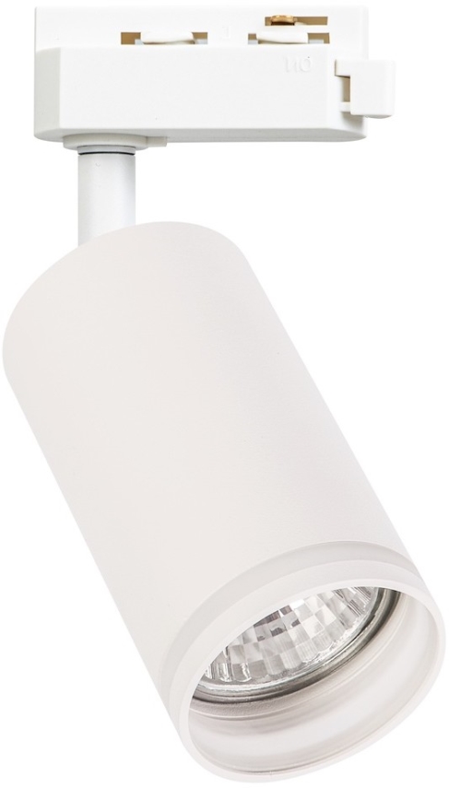 Bodové svítidlo do 1-fázového lištového systému PIPE 1xGU10/10W/230V bílá