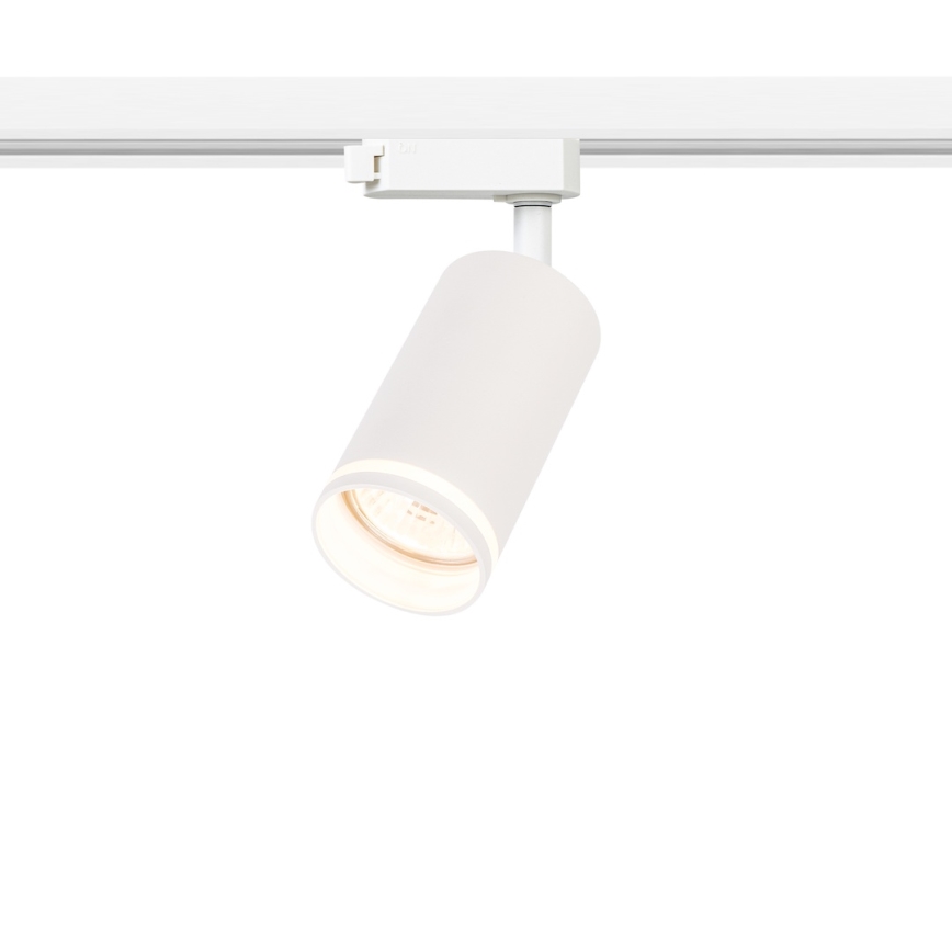 Bodové svítidlo do 1-fázového lištového systému PIPE 1xGU10/10W/230V bílá