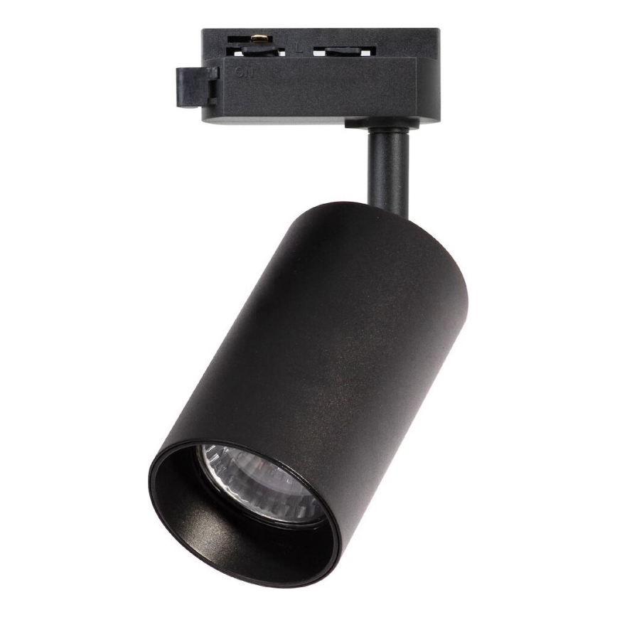Bodové svítidlo do 1-fázového lištového systému PIPE 1xGU10/10W/230V černá