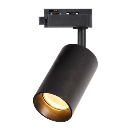 Bodové svítidlo do 1-fázového lištového systému PIPE 1xGU10/10W/230V černá
