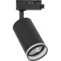 Bodové svítidlo do 1-fázového lištového systému PIPE 1xGU10/10W/230V černá
