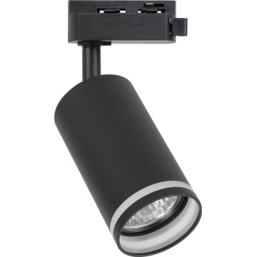 Bodové svítidlo do 1-fázového lištového systému PIPE 1xGU10/10W/230V černá