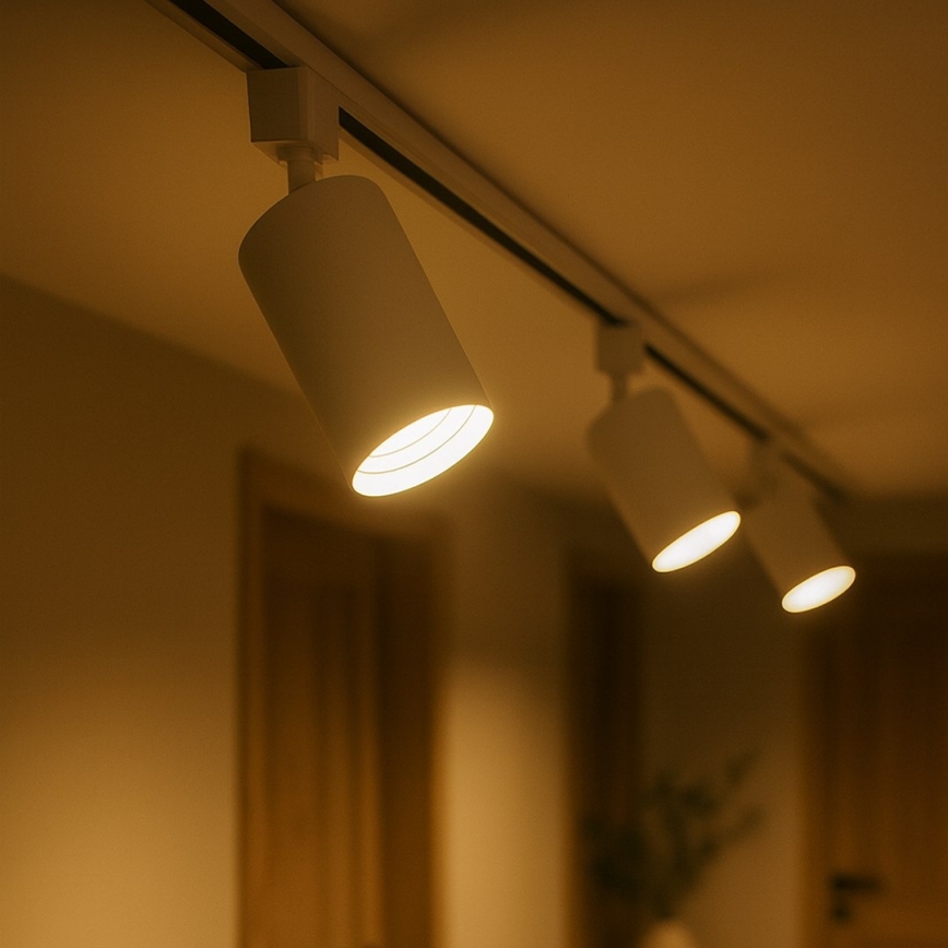 Bodové svítidlo do 1-fázového lištového systému TIGER 1xGU10/10W/230V bílá