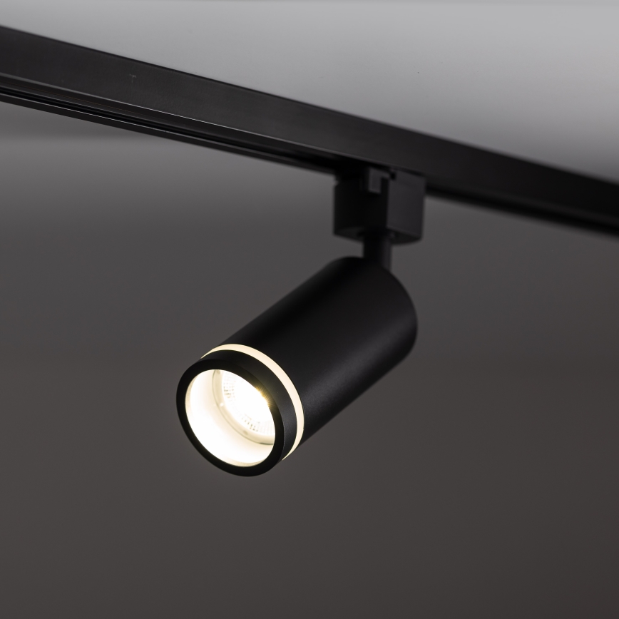 Bodové svítidlo do 1-fázového lištového systému JET RING 1xGU10/10W/230V černá