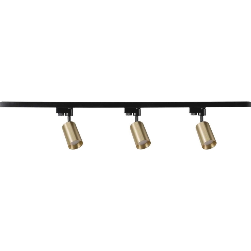 Bodové svítidlo do lištového systému MARIBEL 3xGU10/10W/230V +1 m lištový systém zlatá