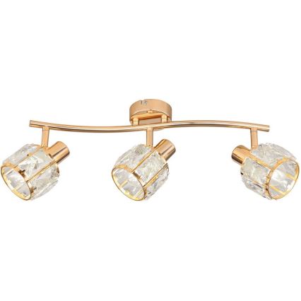 Bodové svítidlo DUBAI 3xE14/40W/230V rose gold