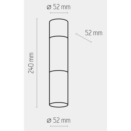 Bodové svítidlo ELIT 1xGU10/10W/230V bílá