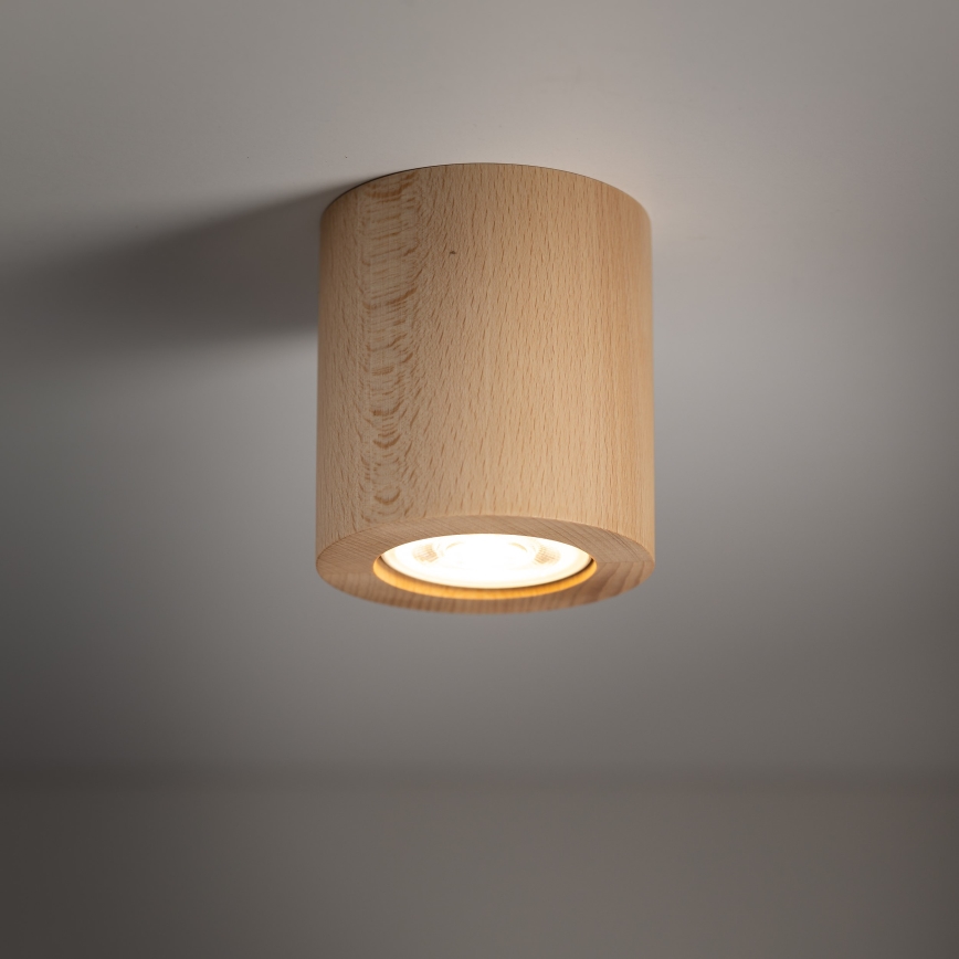 Bodové svítidlo EVE 1xGU10/10W/230V buk