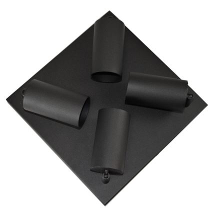 Bodové svítidlo FILO 4xGU10/30W/230V černá/zlatá