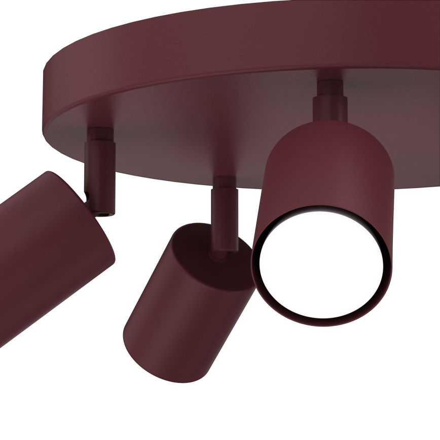 Bodové svítidlo FUN 5xGU10/8W/230V burgundy