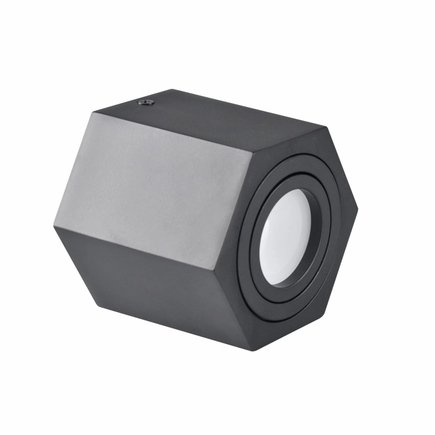 Bodové svítidlo HEXAGON 1xGU10/10W/230V černá