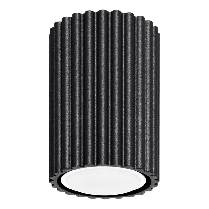 Bodové svítidlo KARBON 1xGU10/10W/230V 10 cm černá