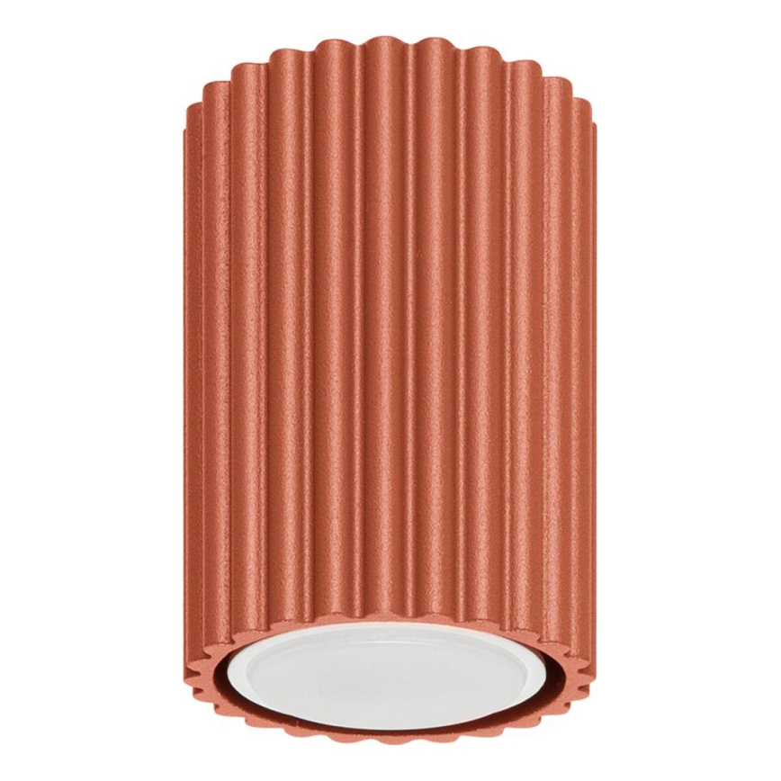 Bodové svítidlo KARBON 1xGU10/10W/230V 10 cm oranžová