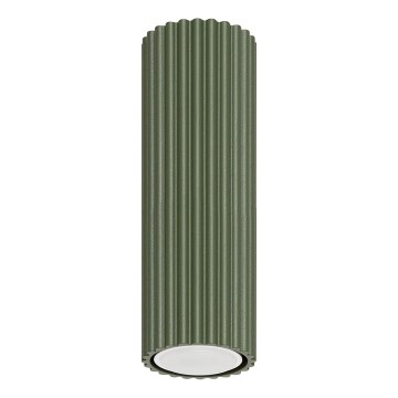Bodové svítidlo KARBON 1xGU10/10W/230V 20 cm zelená