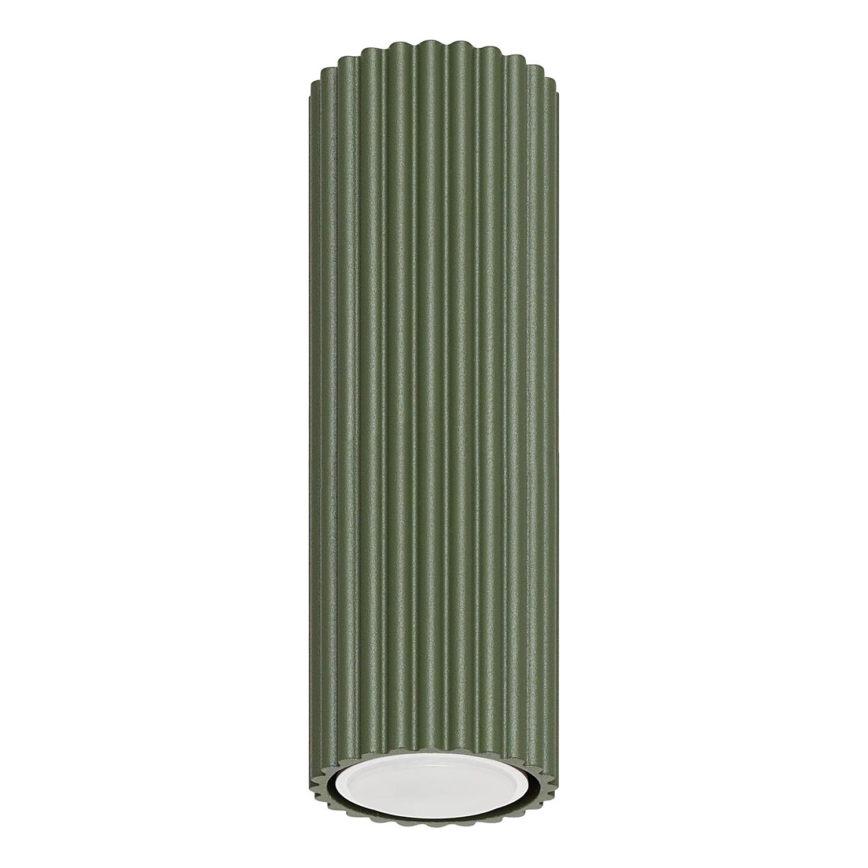 Bodové svítidlo KARBON 1xGU10/10W/230V 20 cm zelená