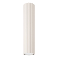 Bodové svítidlo KARBON 1xGU10/10W/230V 30 cm krémová