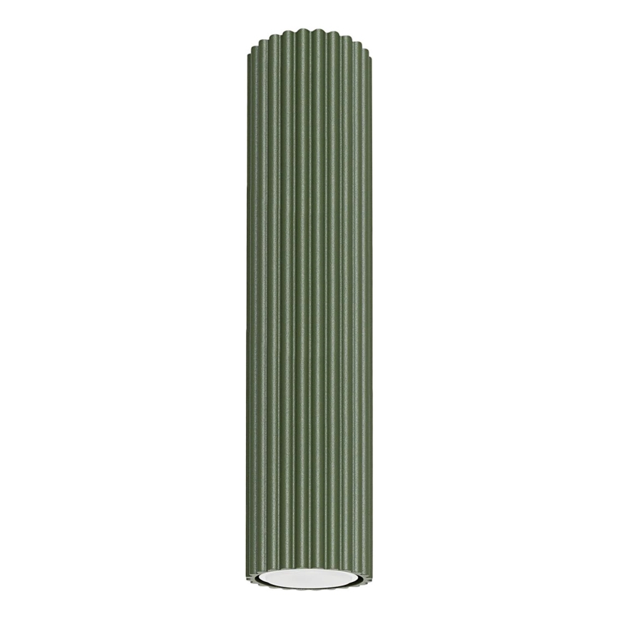 Bodové svítidlo KARBON 1xGU10/10W/230V 30 cm zelená