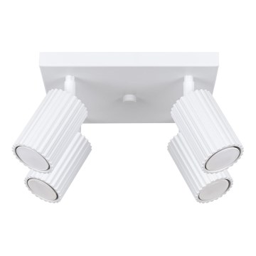 Bodové svítidlo KARBON 4xGU10/10W/230V bílá