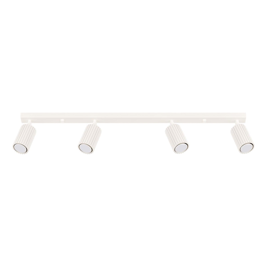 Bodové svítidlo KARBON 4xGU10/10W/230V krémová