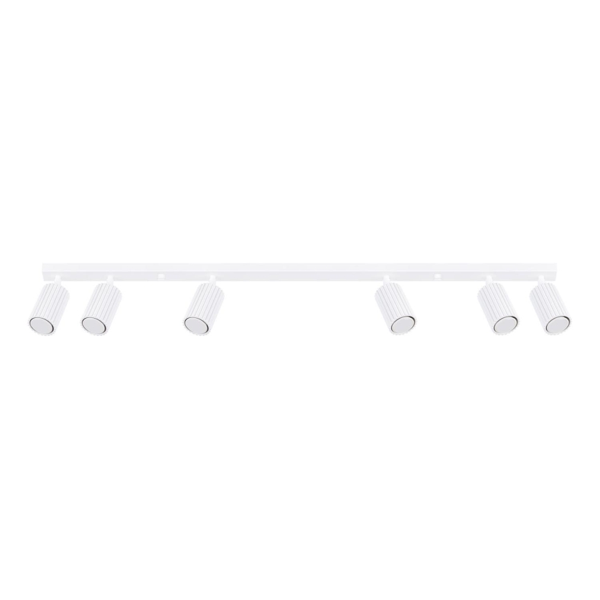 Bodové svítidlo KARBON 6xGU10/10W/230V bílá